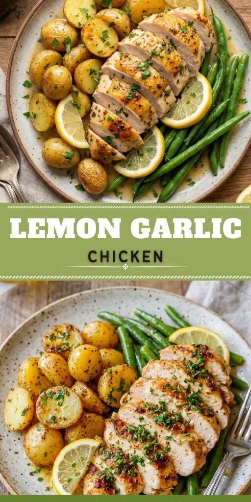 Spring Dinner Ideas: Lemon Herb Chicken with Roasted Spring Vegetables