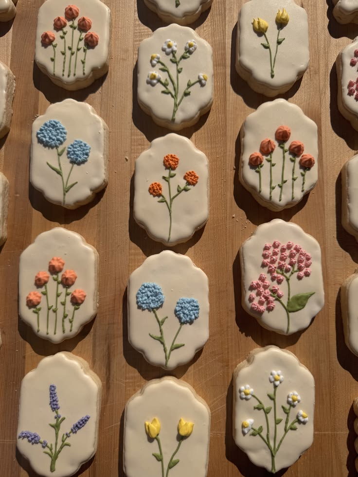 Spring Cookies Decorated