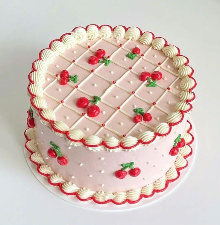 Cherry Oon Cake
