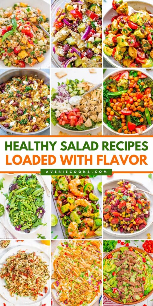 Salad Recipes That Don’t Taste Like Diet Food