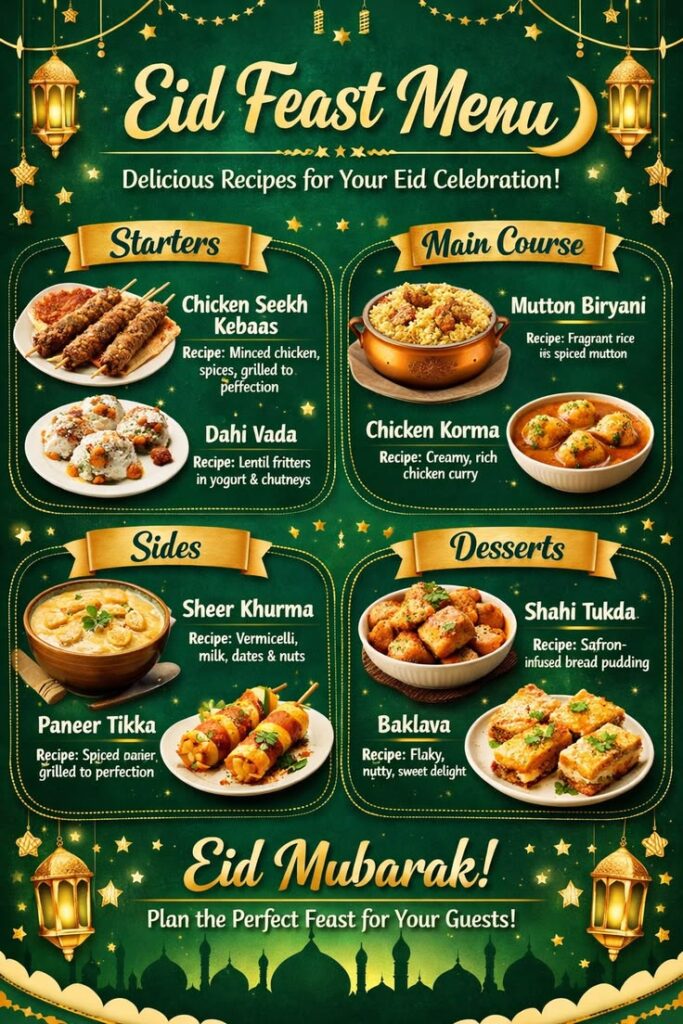 Eid Recipes That Make Your Table Special
